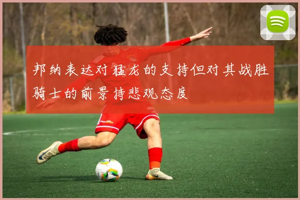 邦纳表达对猛龙的支持但对其战胜骑士的前景持悲观态度